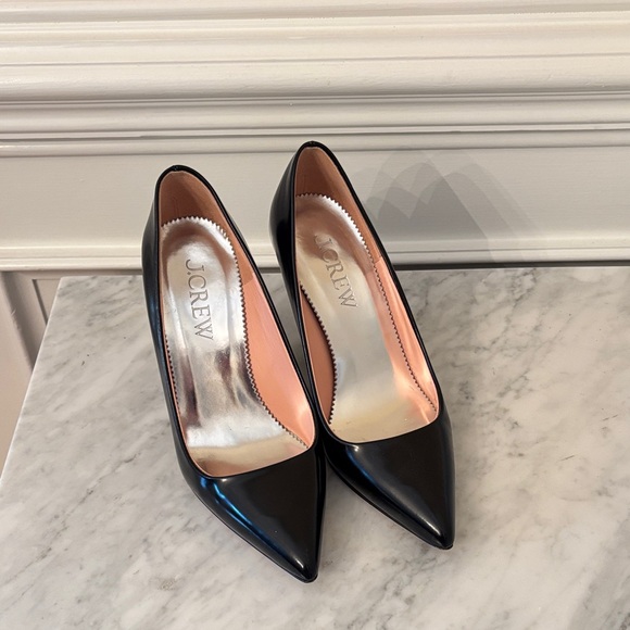 J. Crew Shoes - J. Crew Classic Black Wedges - size 5